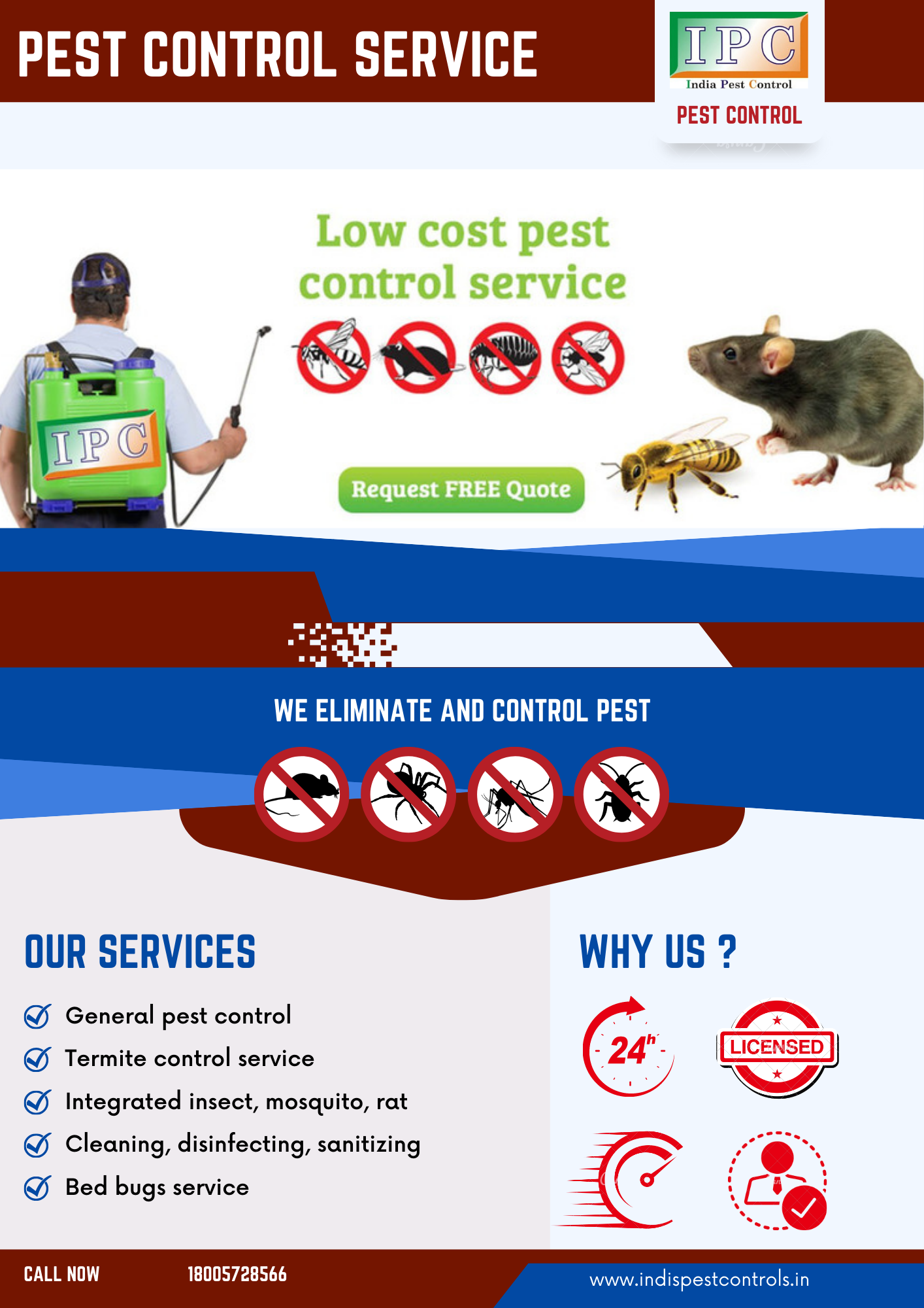 Pest Control treatment Services Customer Support